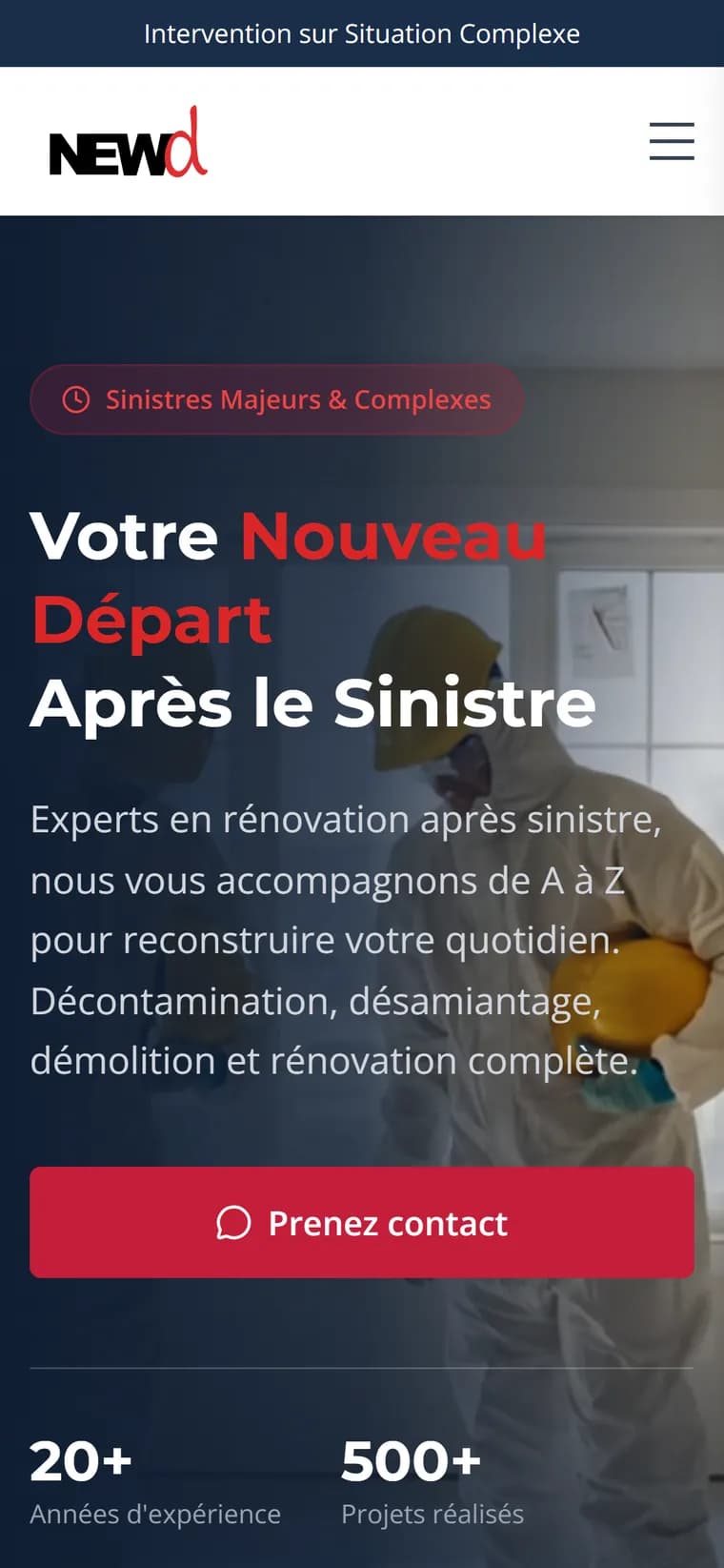NEW d — version mobile